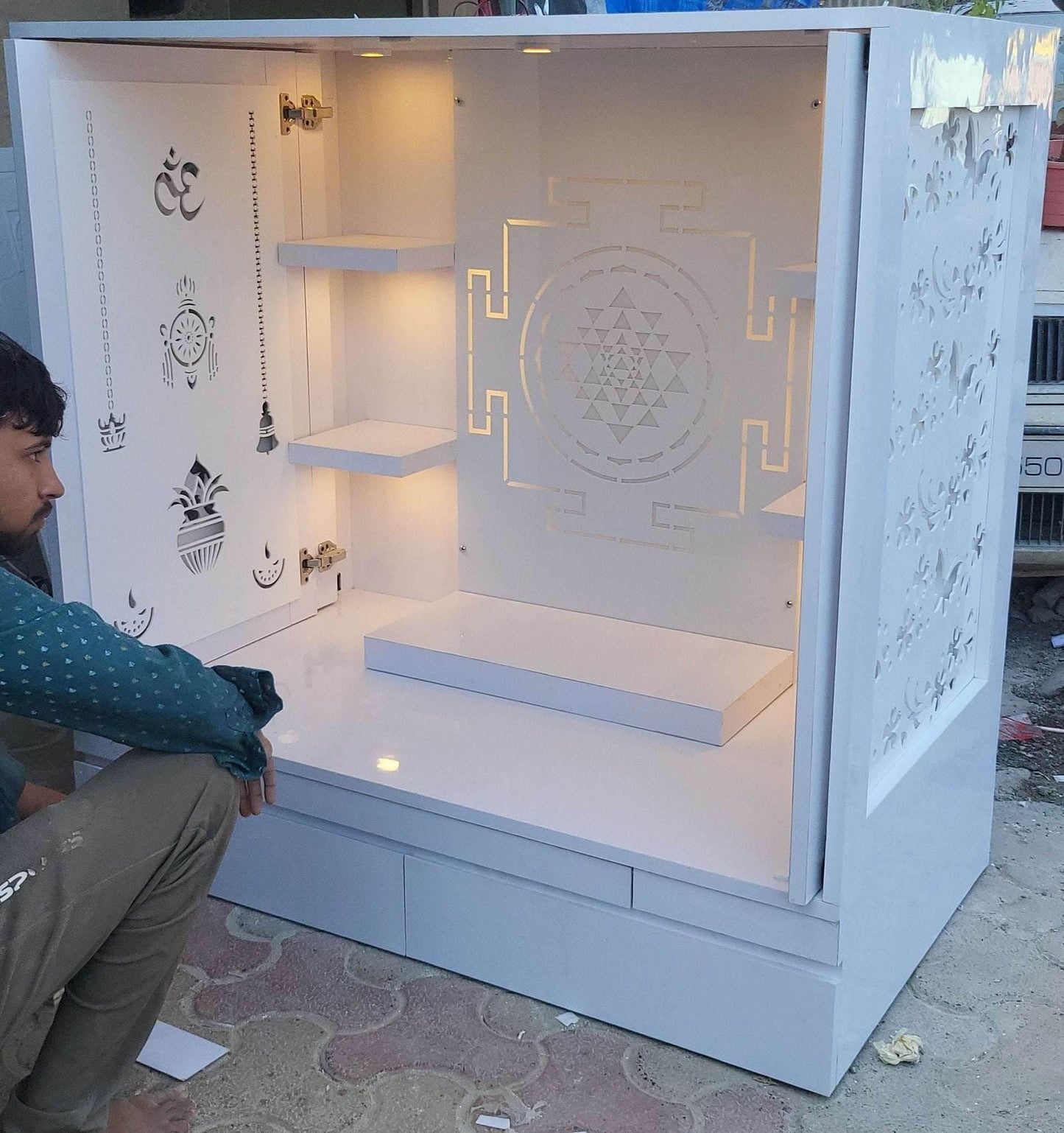 Acrylic Home Temple - Home temple