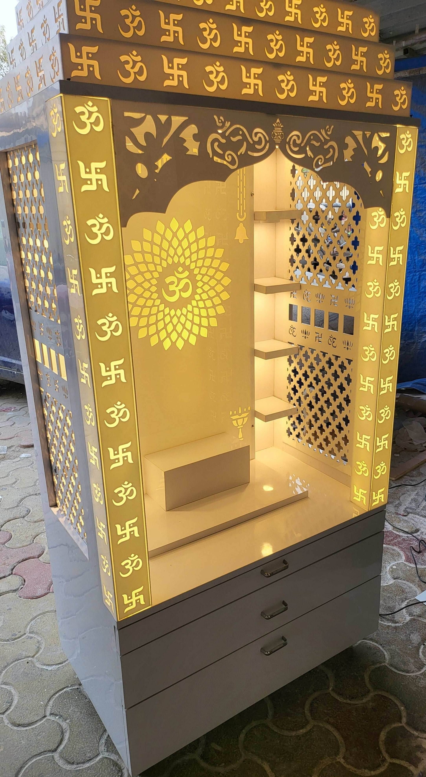 Acrylic Home Temple - Home temple