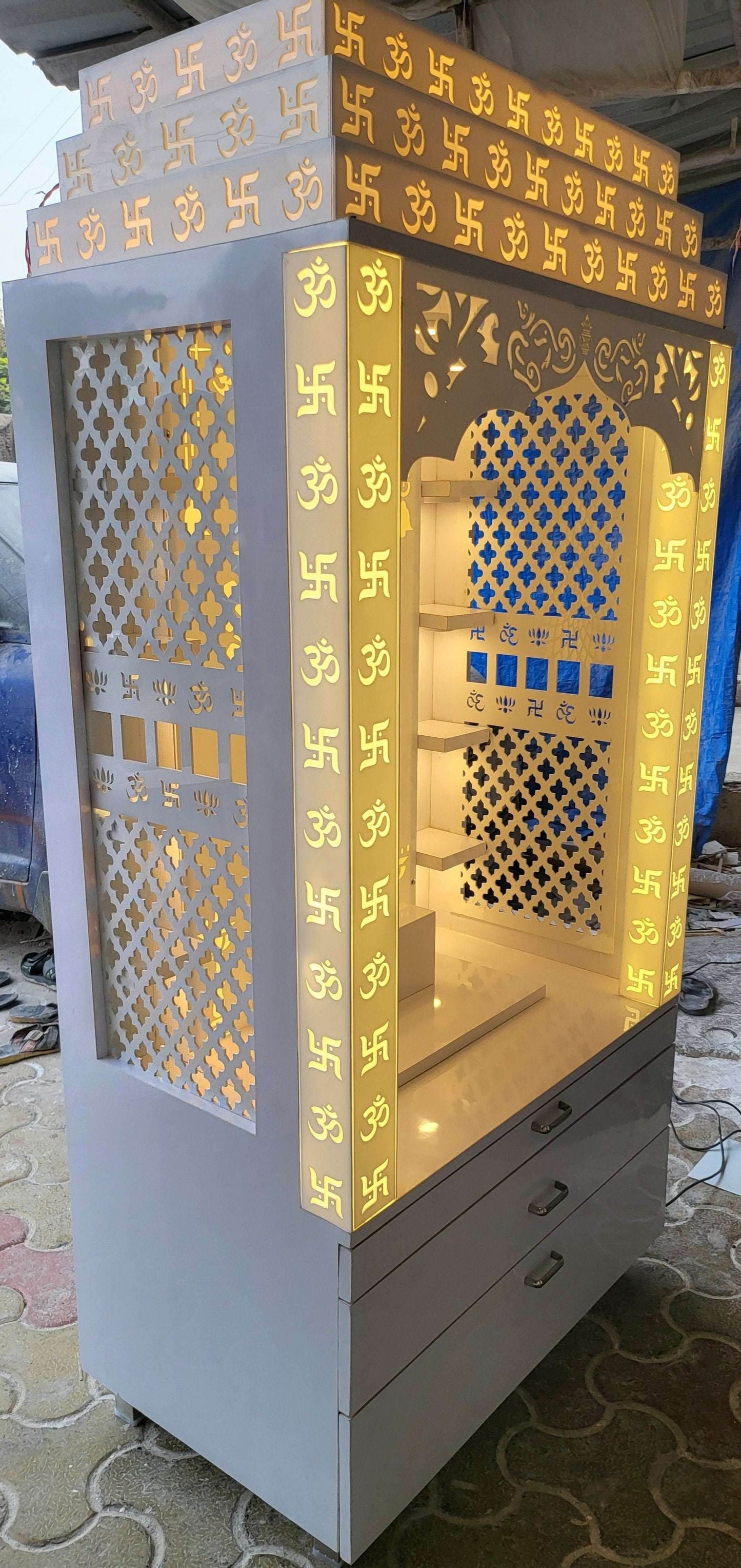 Acrylic Home Temple - Home temple