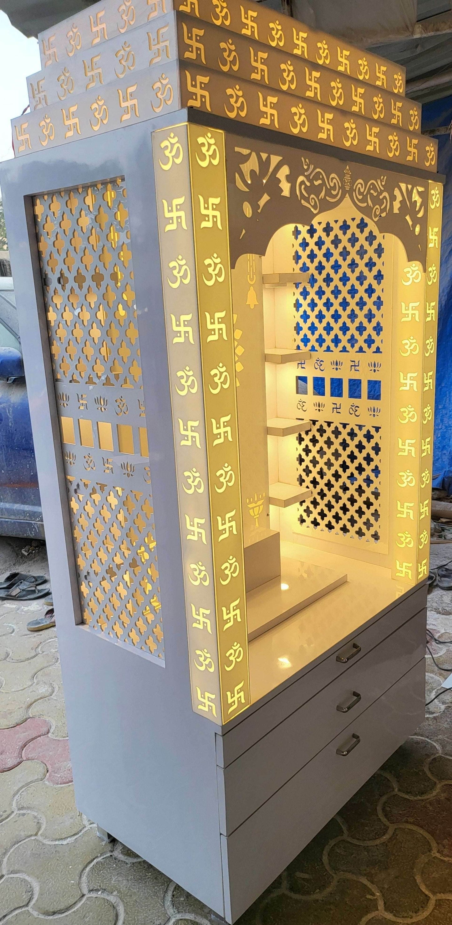 Acrylic Home Temple - Home temple