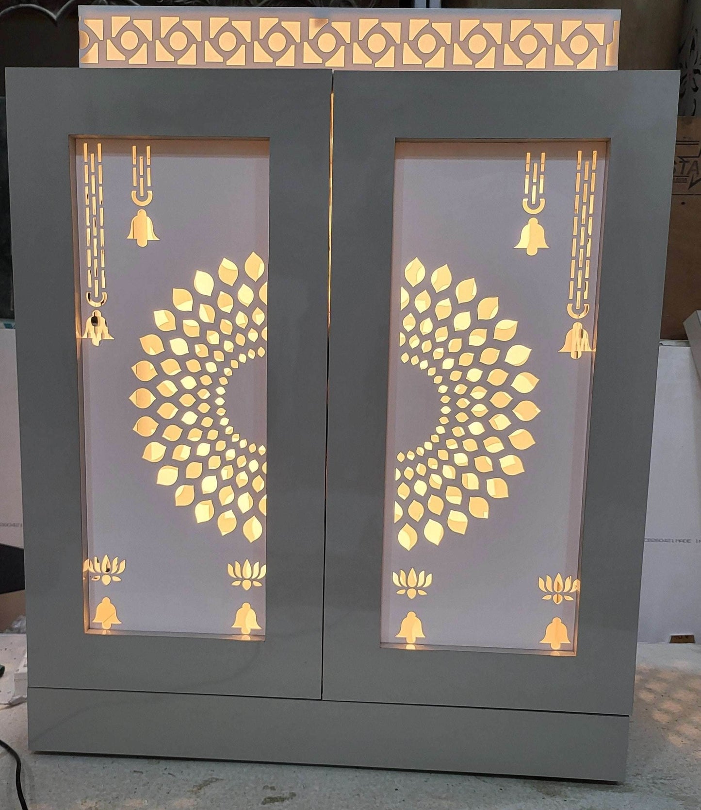 Acrylic mandir for home - Home temple