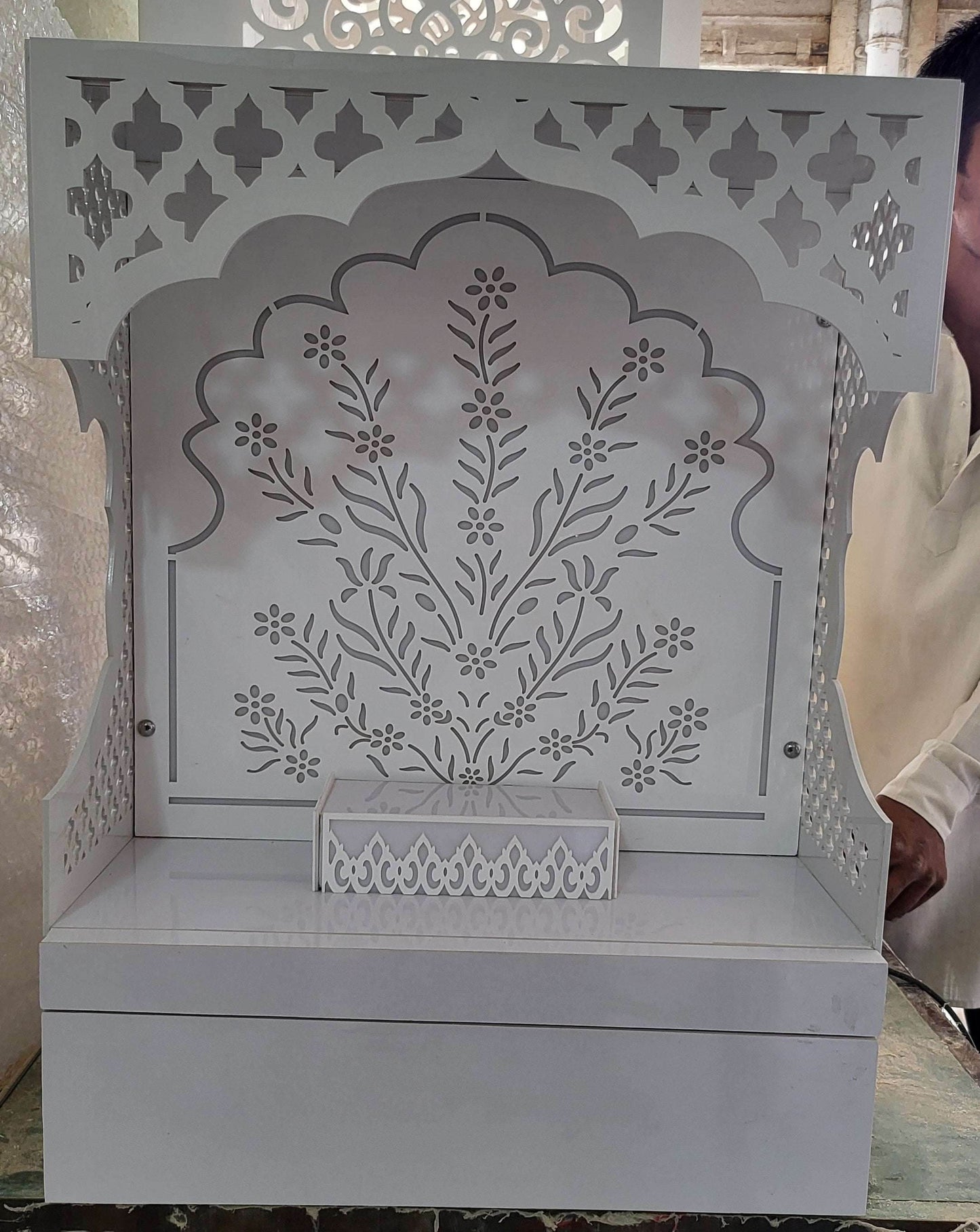 Buy acrylic Mandir for home online - Home temple