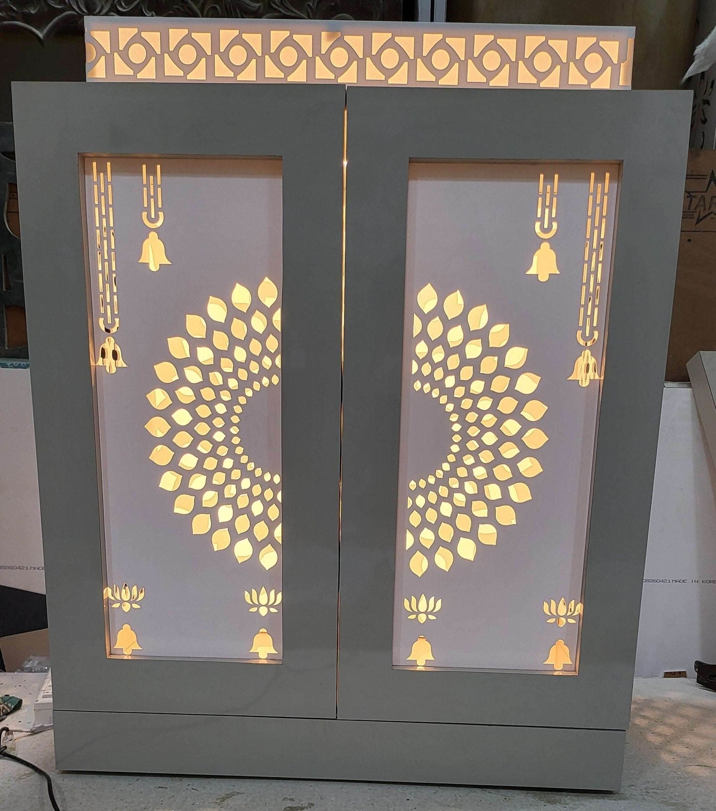 Acrylic mandir for home - Home temple