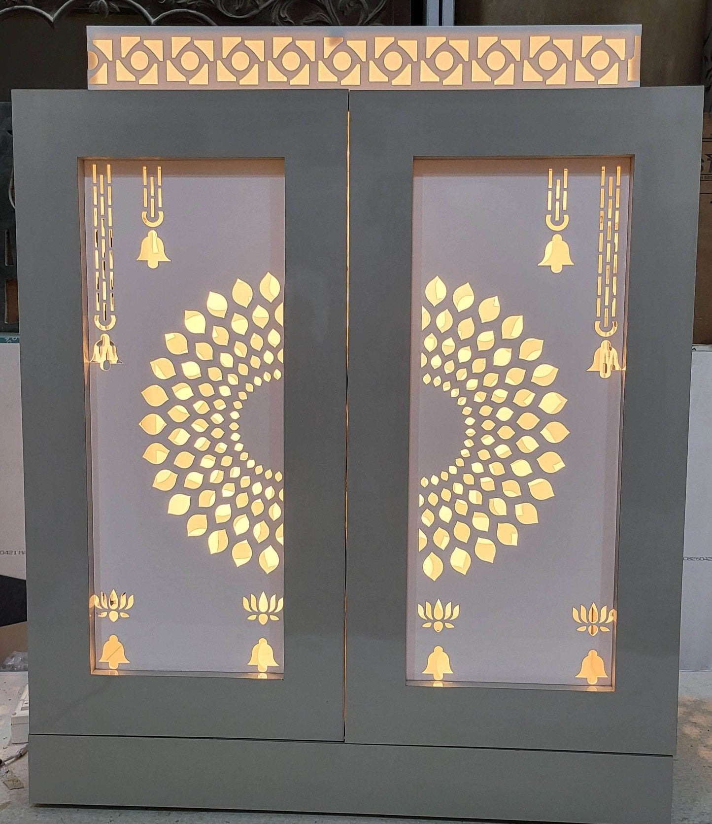 Acrylic mandir for home - Home temple