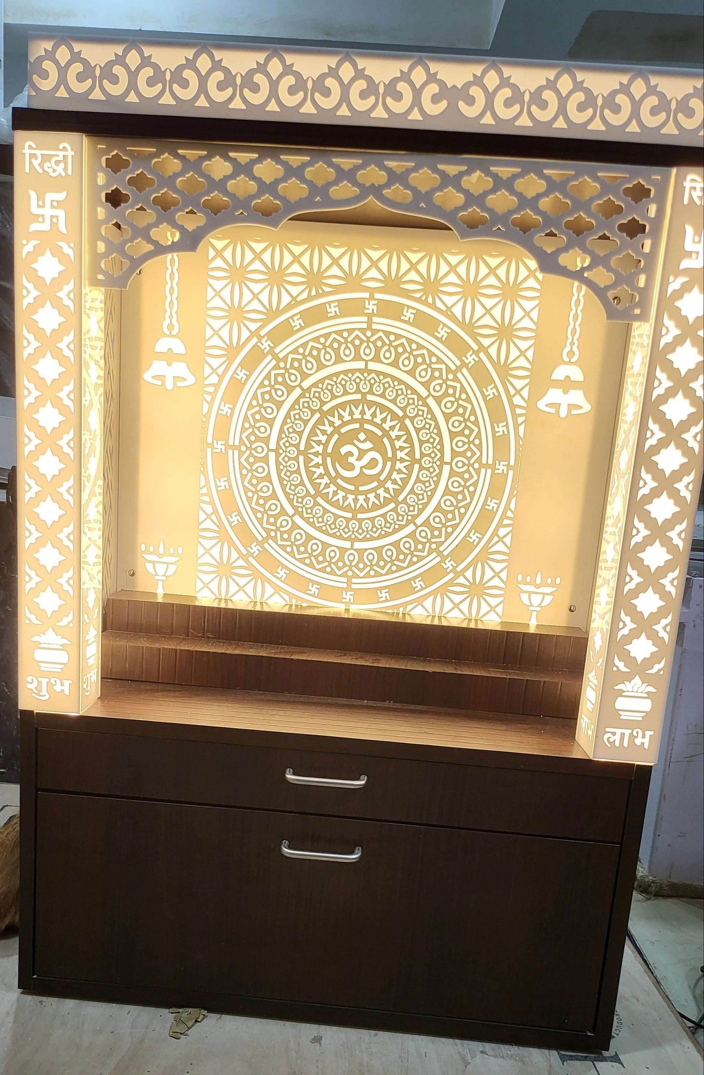 Acrylic temple for Home - Home temple