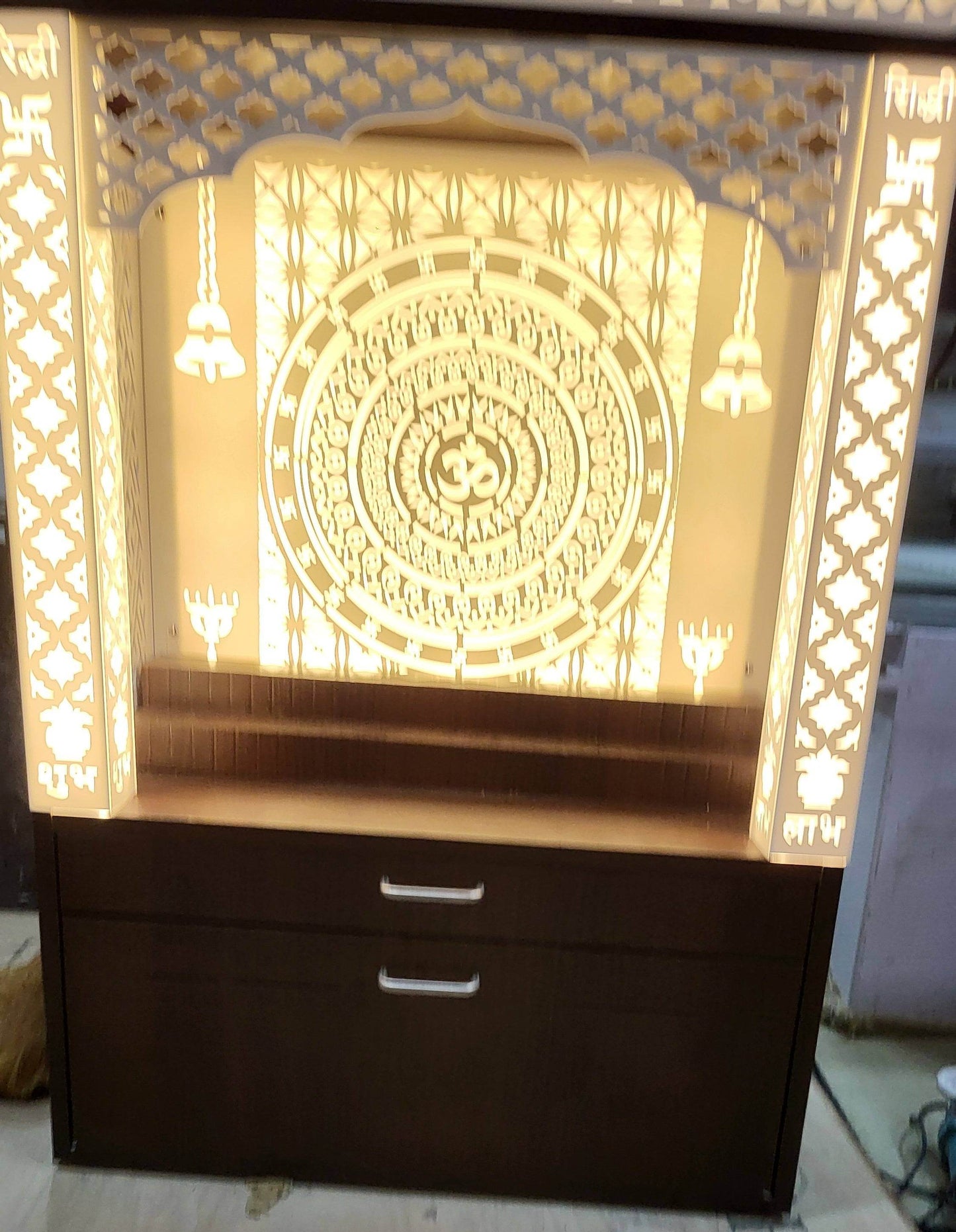 Acrylic temple for Home - Home temple