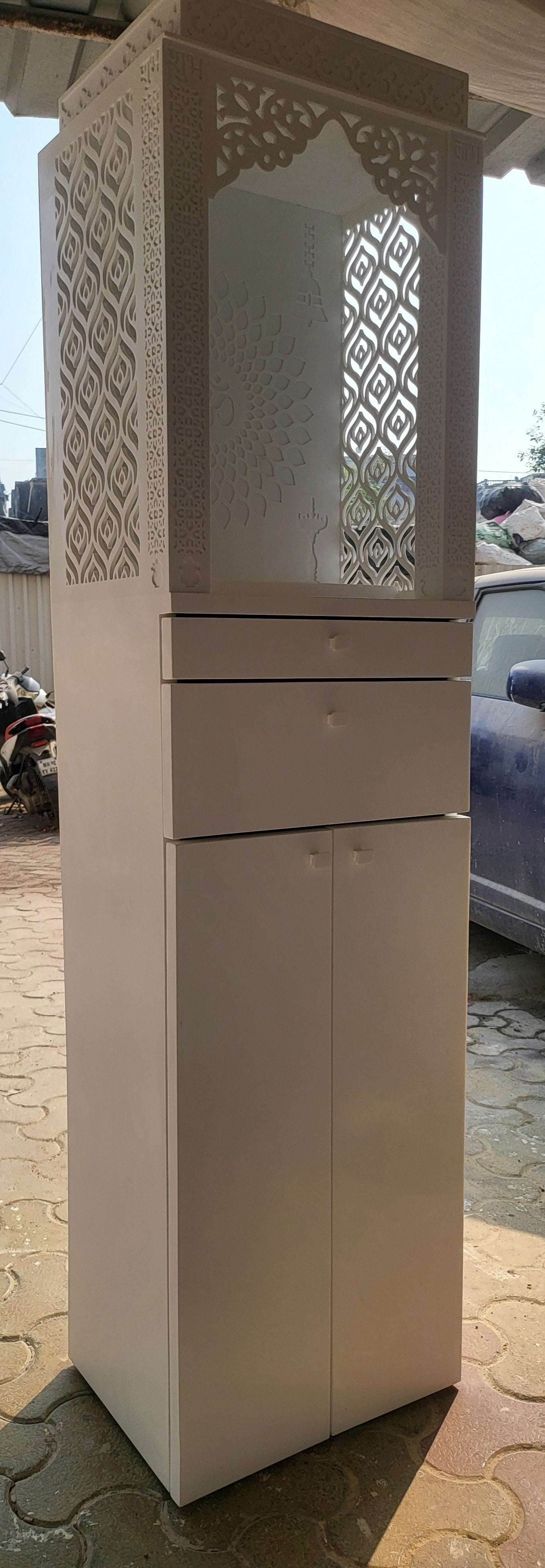 Corian mandir for home - Home temple