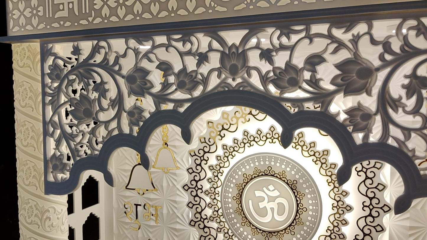 Corian mandir manufacturers in Mumbai Thane navi mumbai