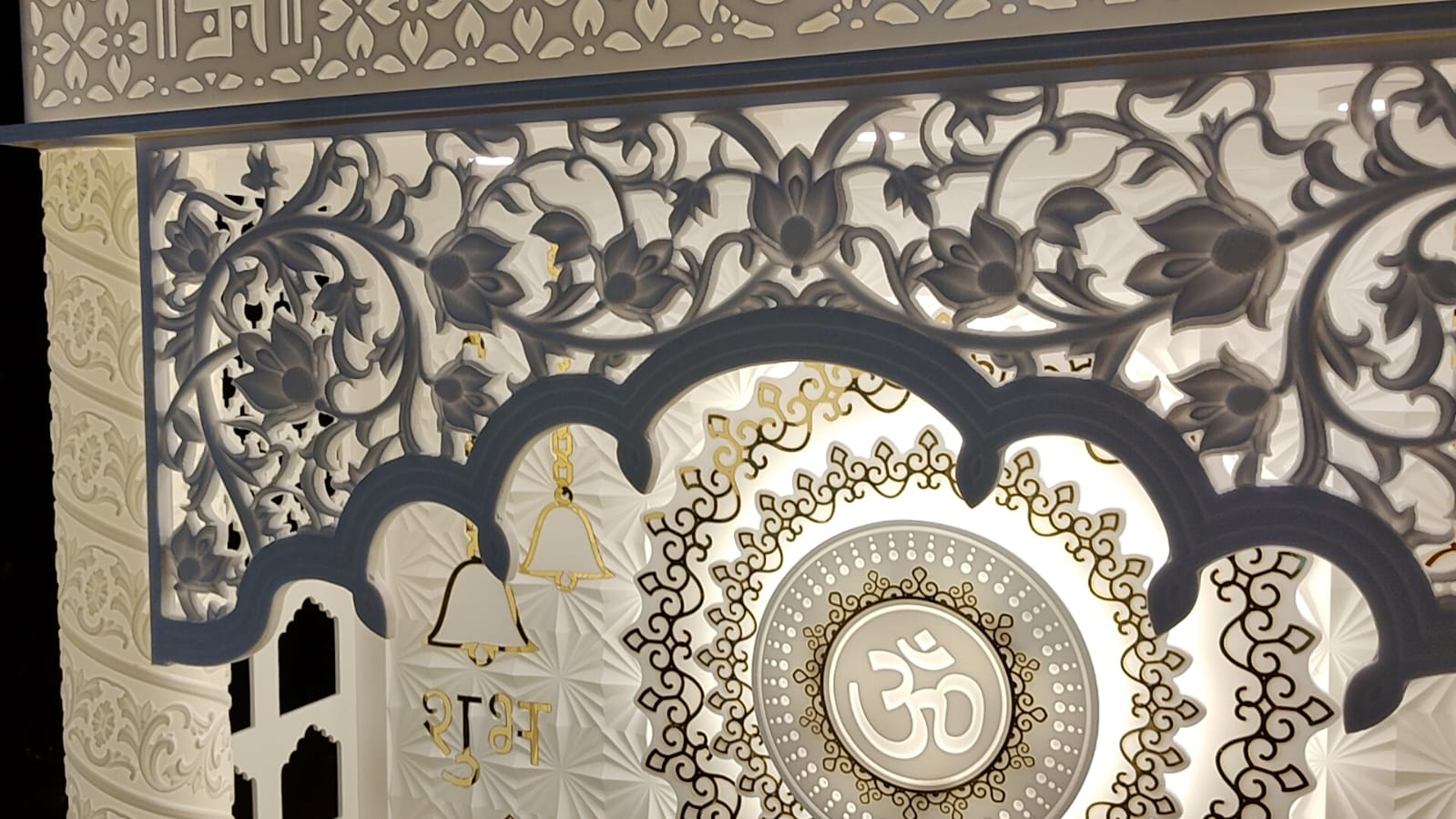Corian mandir manufacturers in Mumbai Thane navi mumbai