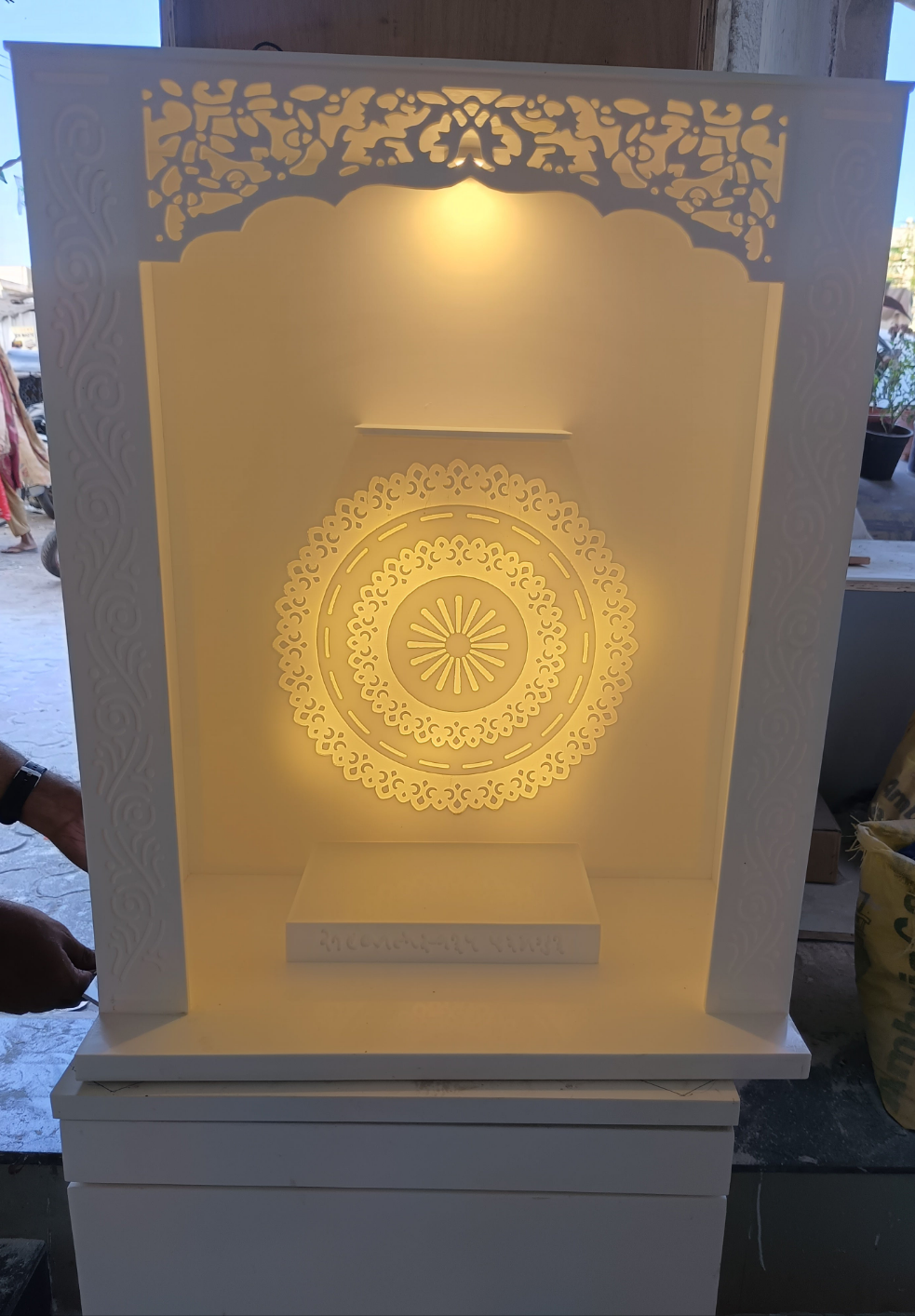 Jain corian mandir design