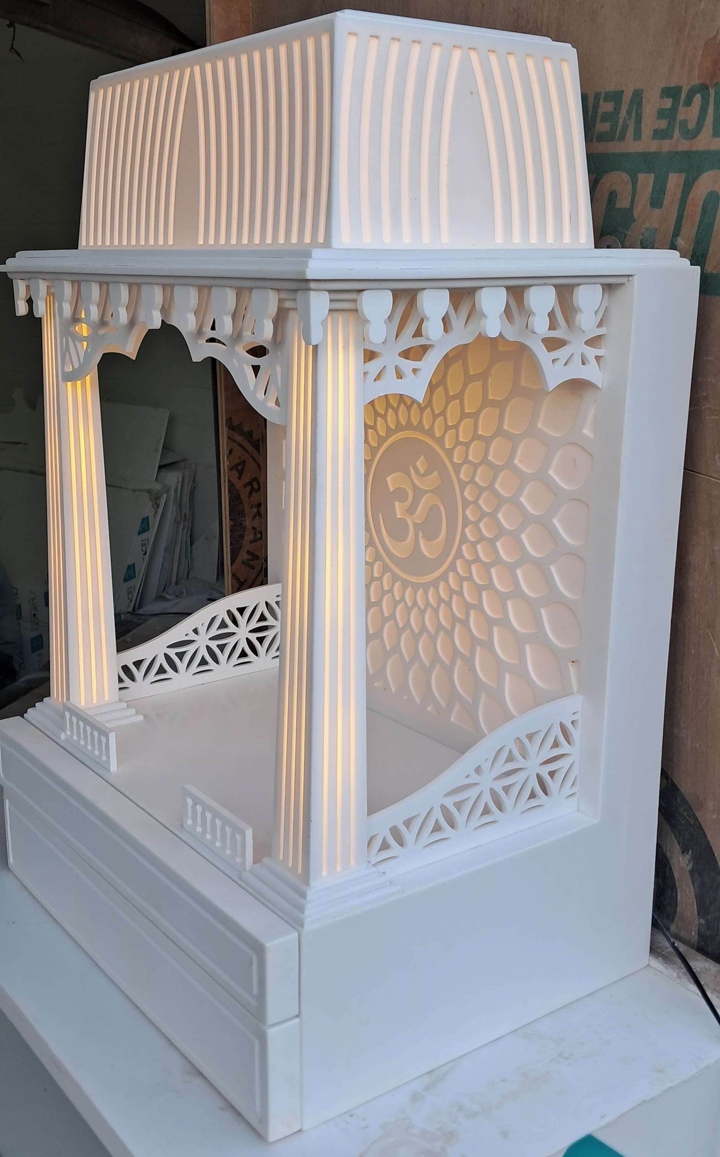 Buy corian mandir online - Home temple