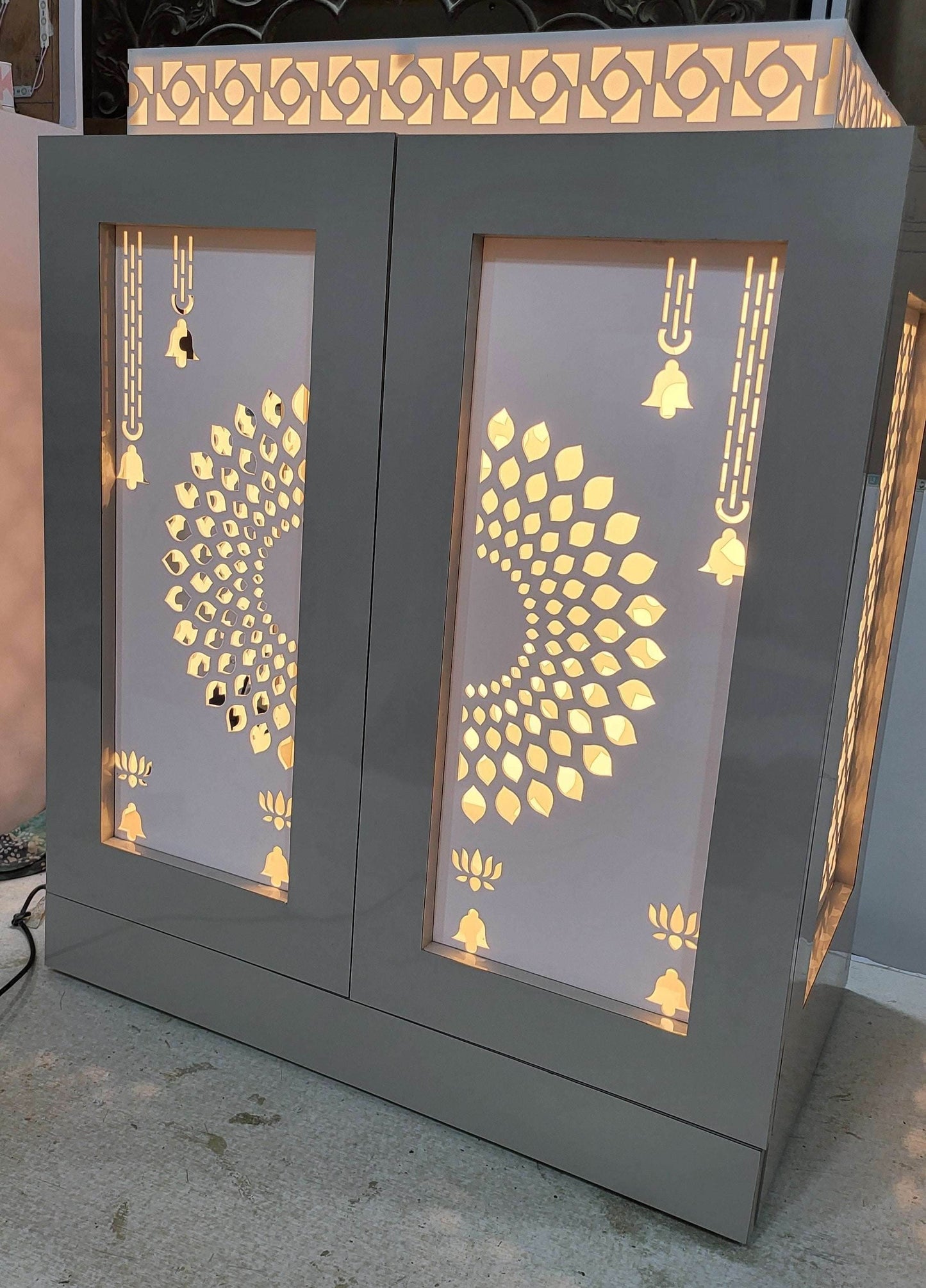 Acrylic mandir for home - Home temple