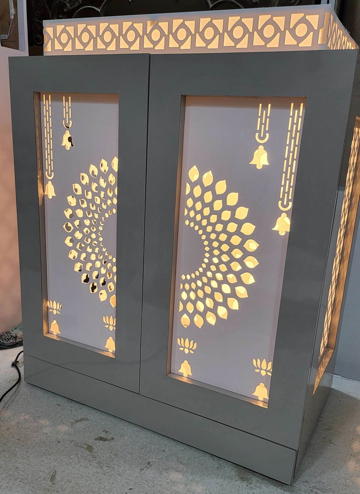Acrylic mandir for home - Home temple
