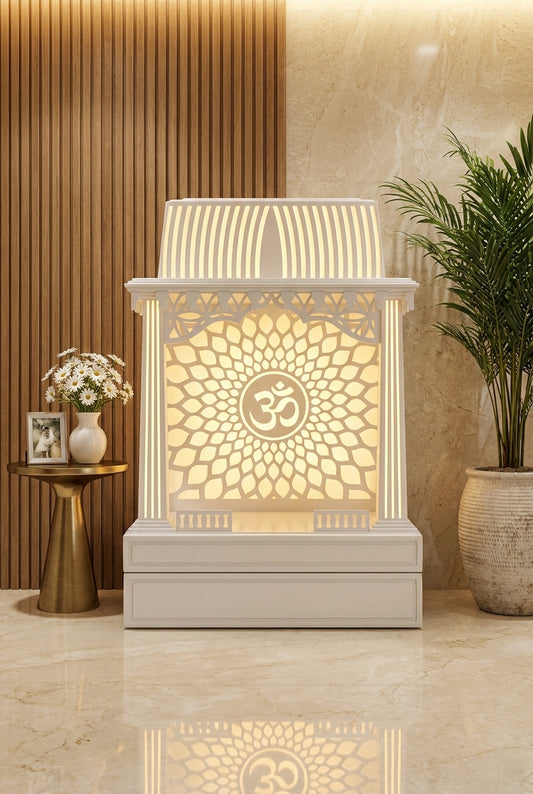 Buy Corian Mandir Online — Pan-India and Export Home Temple — Luxury Home Interior — Satguru Creations