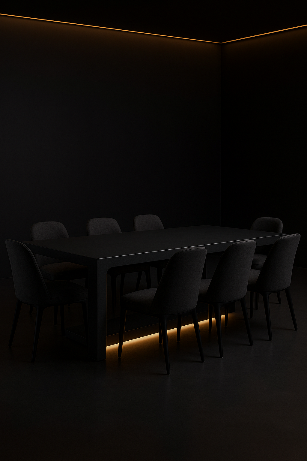 Aria Rectangular Corian Dining Table by Satguru Creations