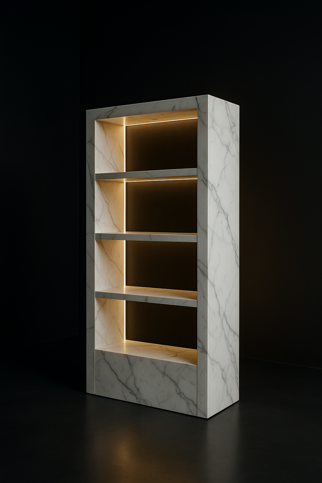 Obelisk Display Shelving Unit by Satguru Creations