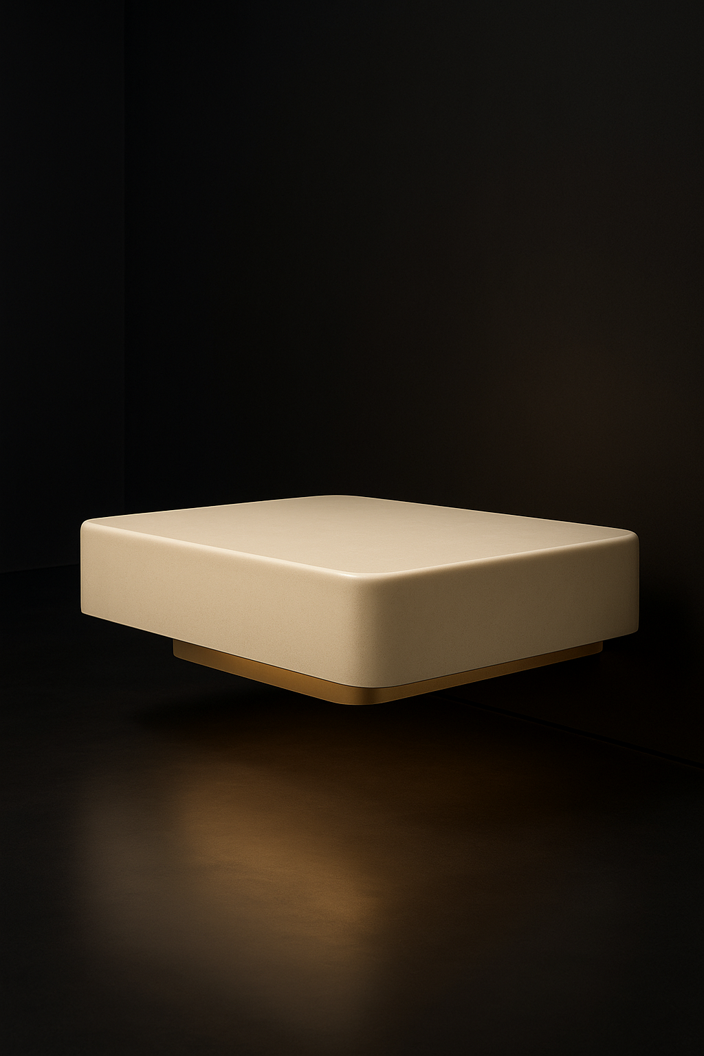 Glacier Wall-Mounted Low Table by Satguru Creations