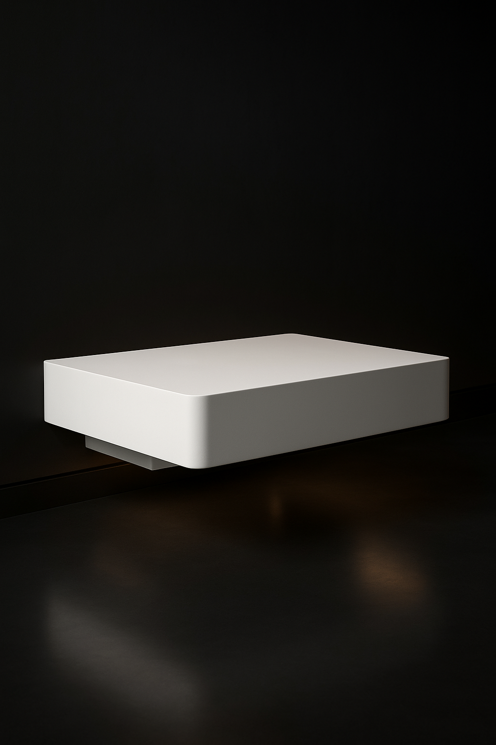 Plinth Wall-Mounted Low Table by Satguru Creations