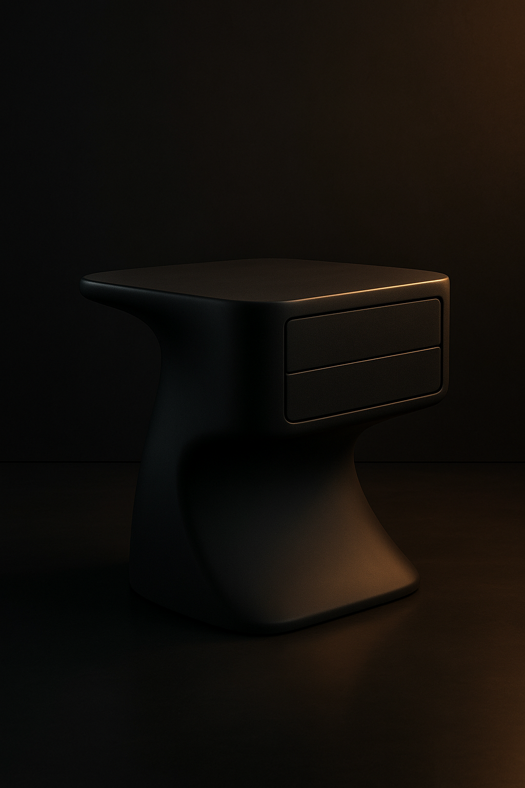 Lotus Sculptural Side Table by Satguru Creations