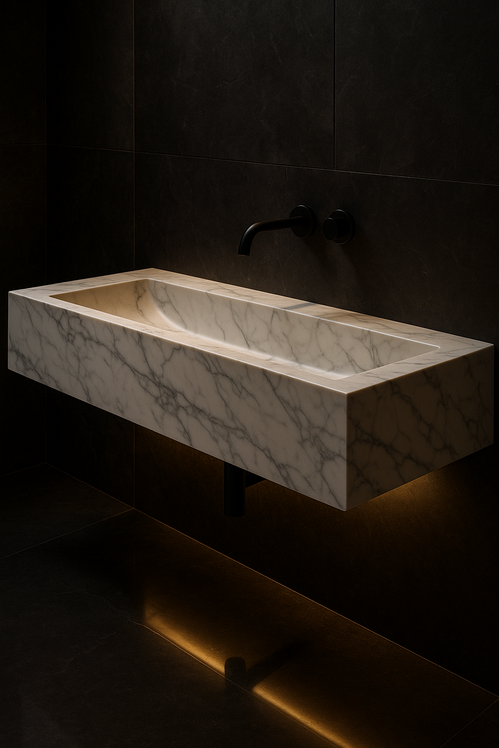 Vault Trough-Basin Vanity by Satguru Creations