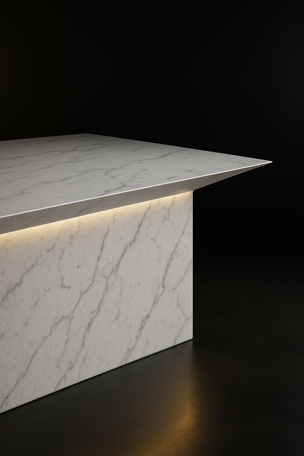 Cascade Overhanging Countertop by Satguru Creations