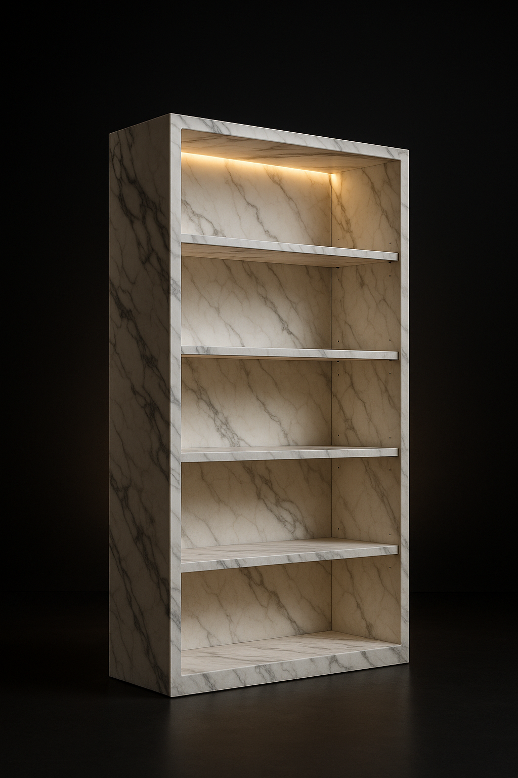 Dune Freestanding Bookcase by Satguru Creations
