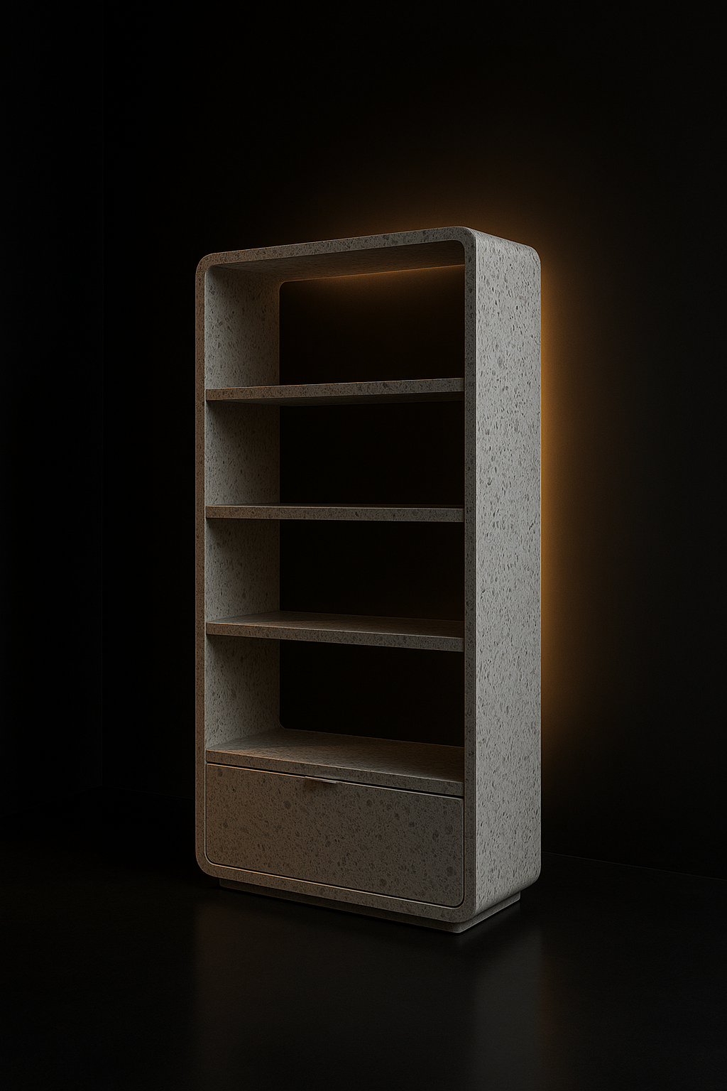 Strata Freestanding Bookcase by Satguru Creations