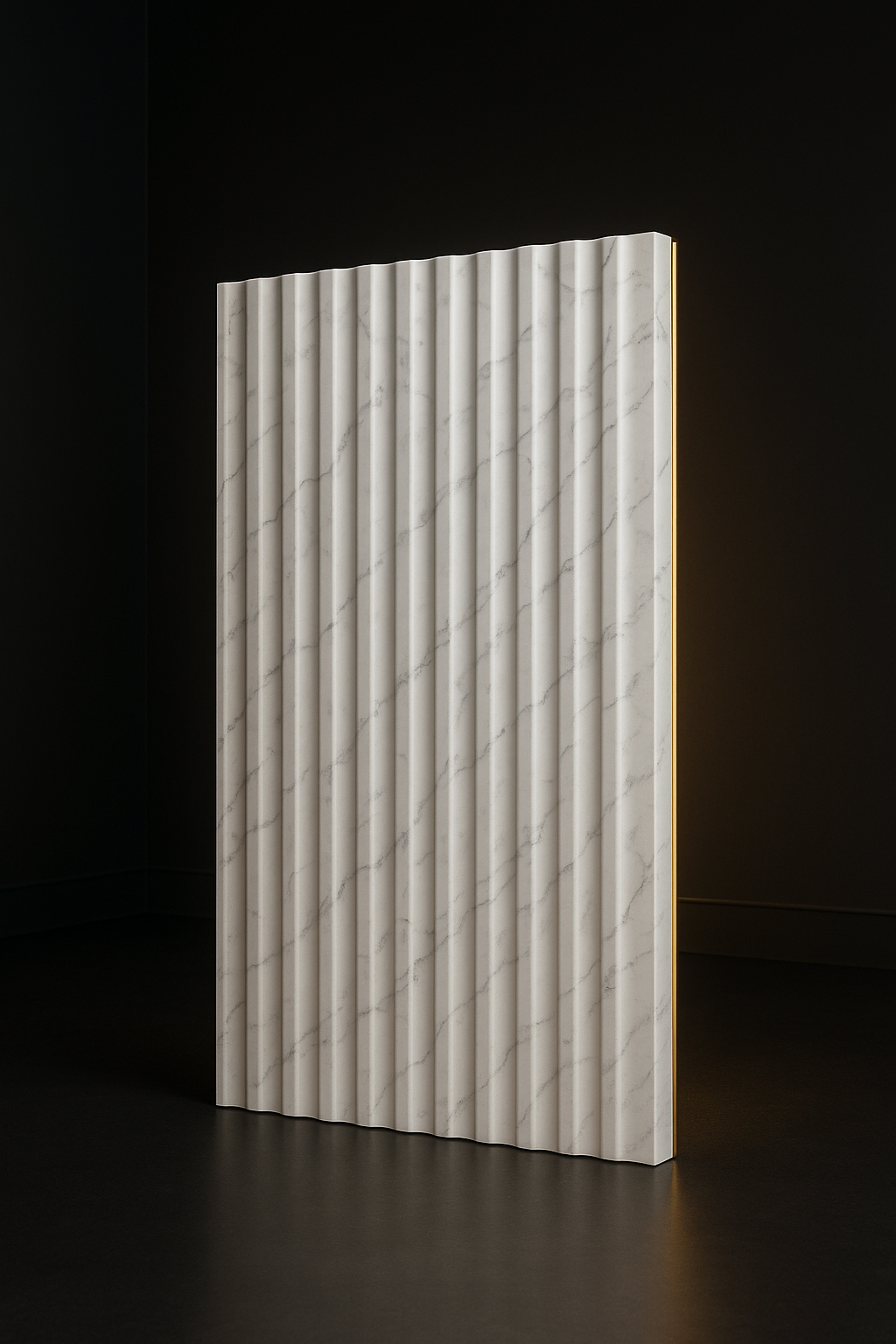 Meridian Fluted Slat Wall Panel by Satguru Creations