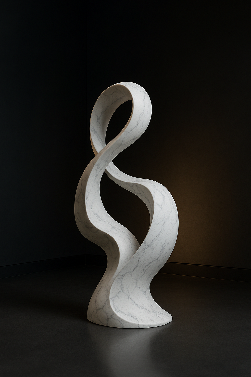 Meridian Sculptural Floor Art Piece by Satguru Creations