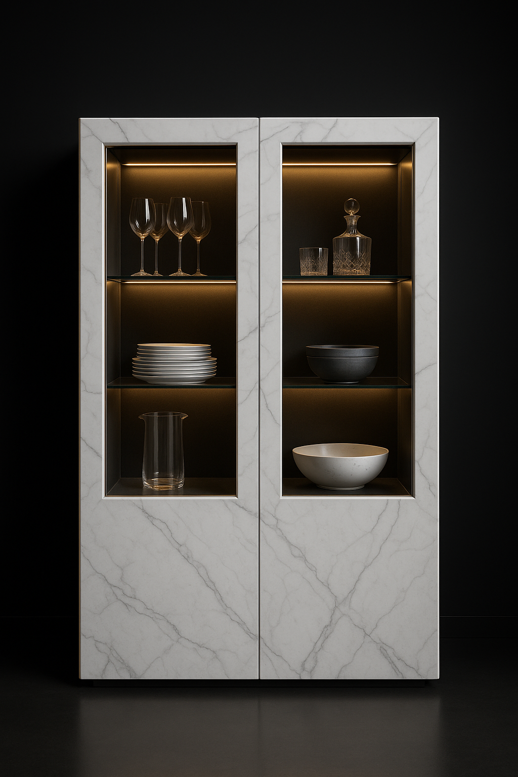 Tundra Dining Display Cabinet by Satguru Creations