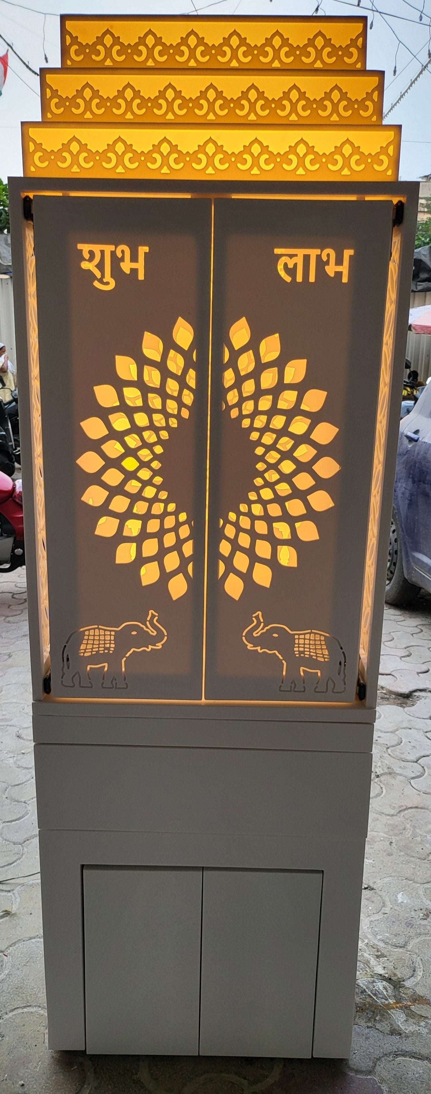 Pooja mandir for home corian corian mandir mumbai