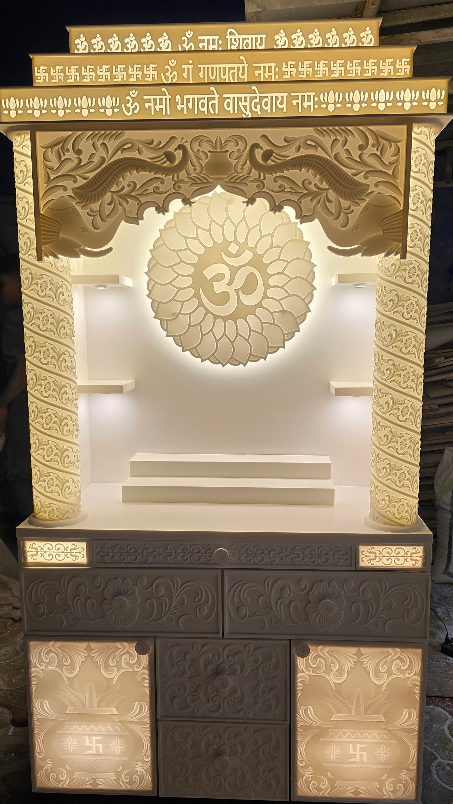 Corian Home Mandir near powai jvlr jogeshwari east