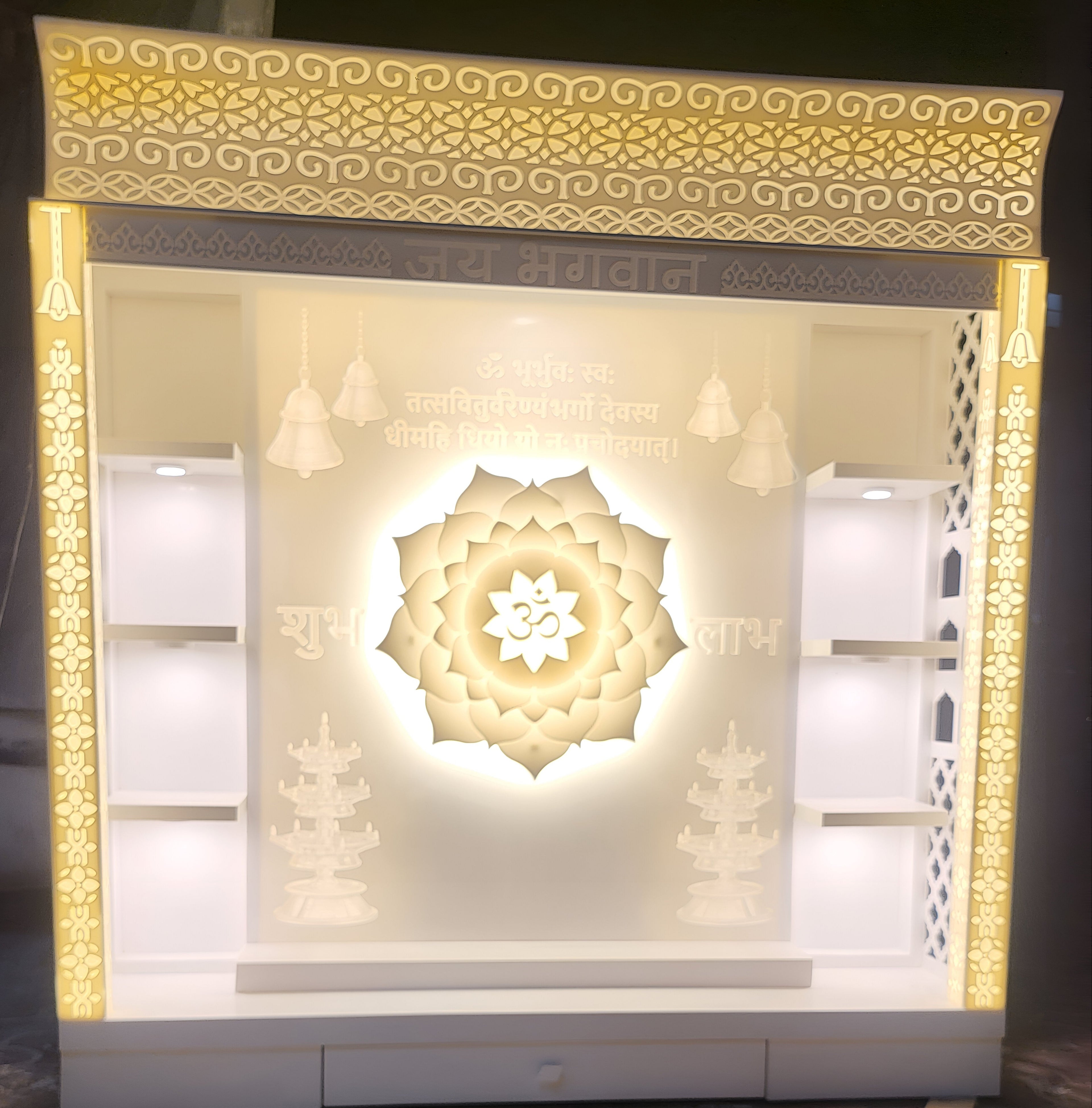 Corian temple in USA