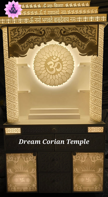 Corian Temple near powai jvlr kalpataru