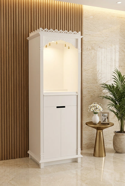 Affordable 5ft Large Corian Temple Minimalist Commercial — Luxury Home Interior — Satguru Creations