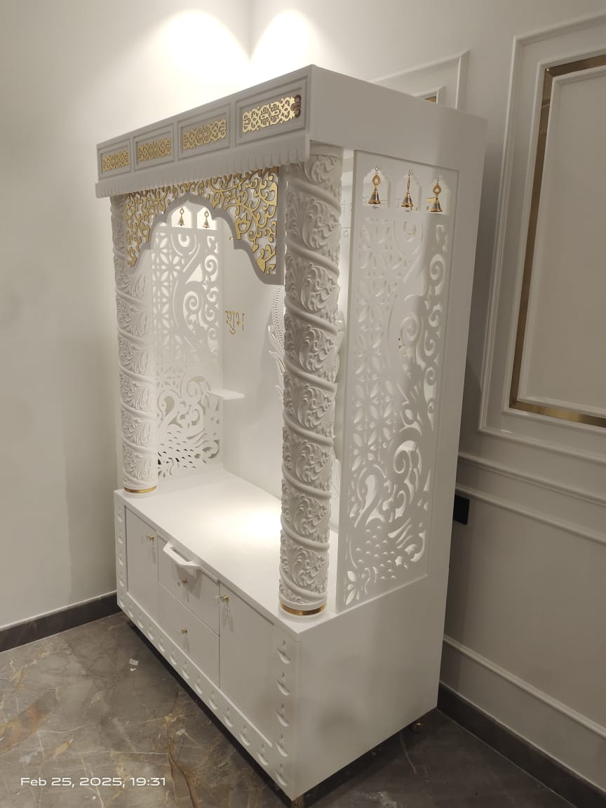 corian temple regal design in navi mumbai