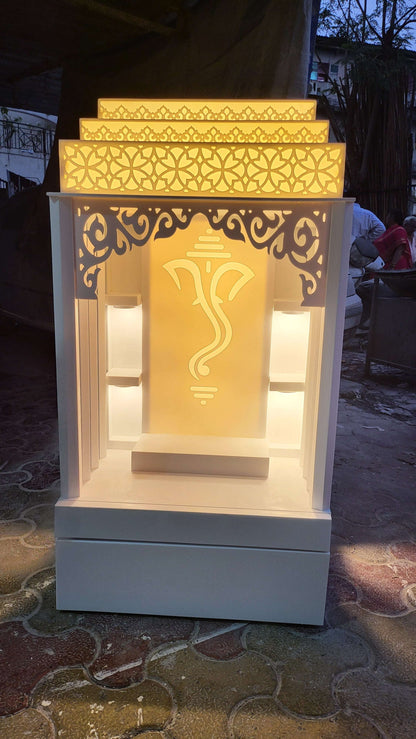 Corian Home Temple corian mandir mumbai