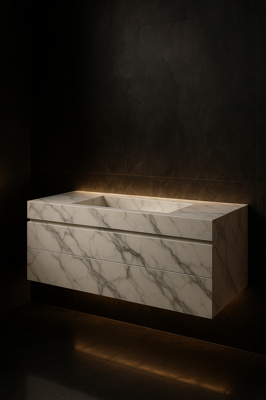 Lumina Wall-Hung Vanity by Satguru Creations