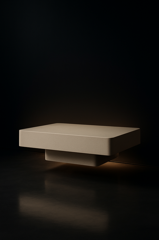 Aether Wall-Mounted Low Table by Satguru Creations