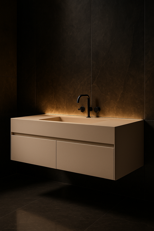 Aether Wall-Hung Vanity by Satguru Creations