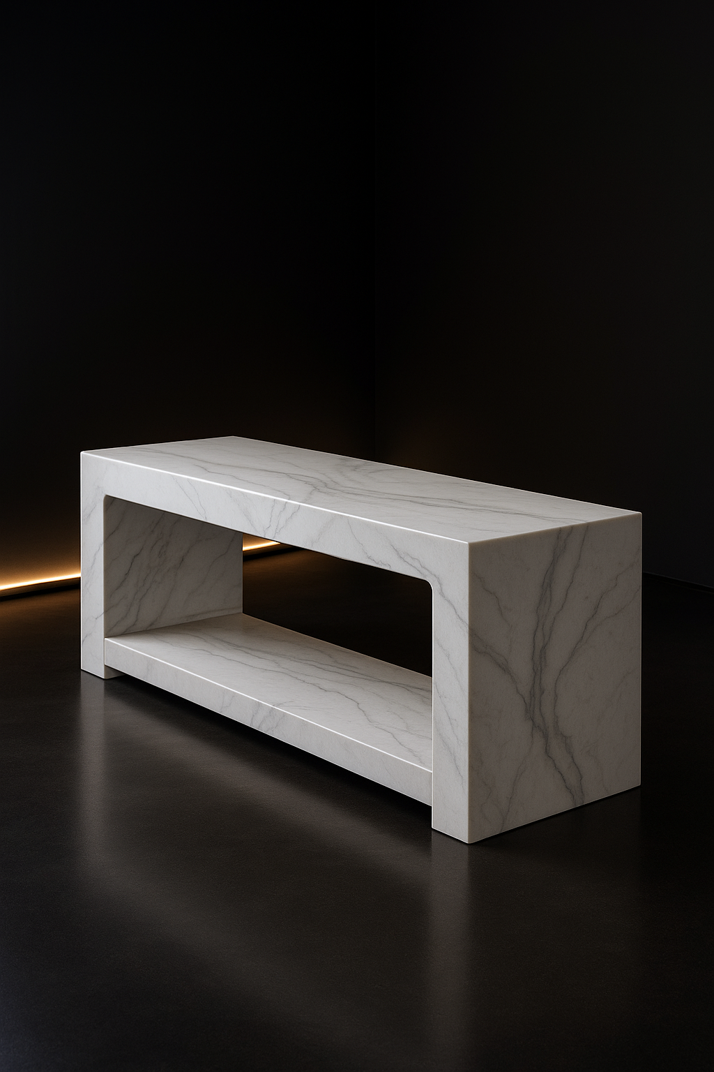 Pearl Bench Console by Satguru Creations