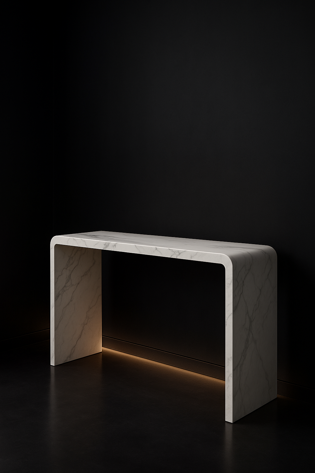 Dune Waterfall Entryway Console by Satguru Creations