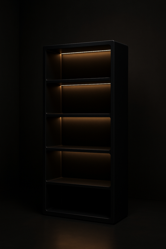 Calibre Display Shelving Unit by Satguru Creations