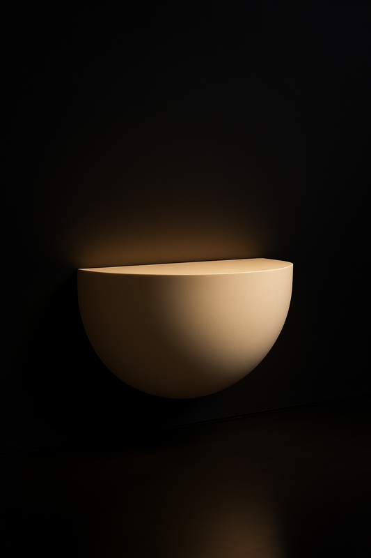 Nimbus Demilune Console by Satguru Creations