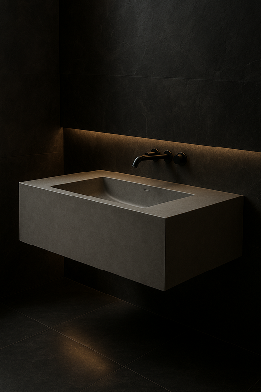 Solace Single-Basin Floating Vanity by Satguru Creations