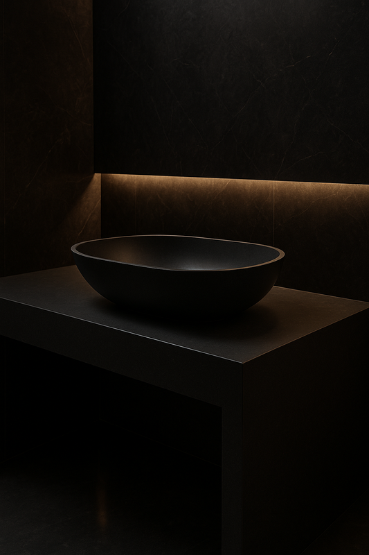 Verve Vessel-Basin Counter Vanity by Satguru Creations
