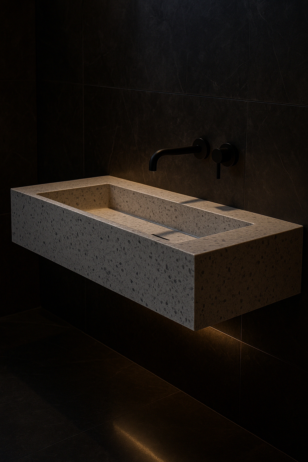 Sable Trough-Basin Vanity by Satguru Creations