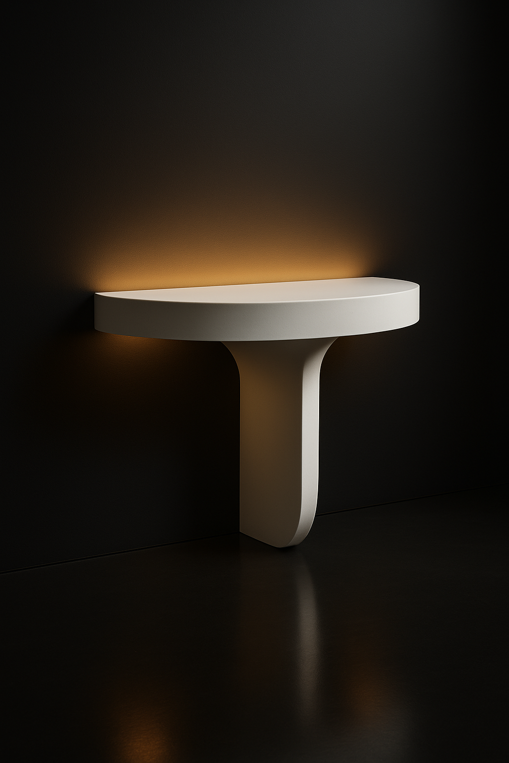 Cumulus Demilune Console by Satguru Creations