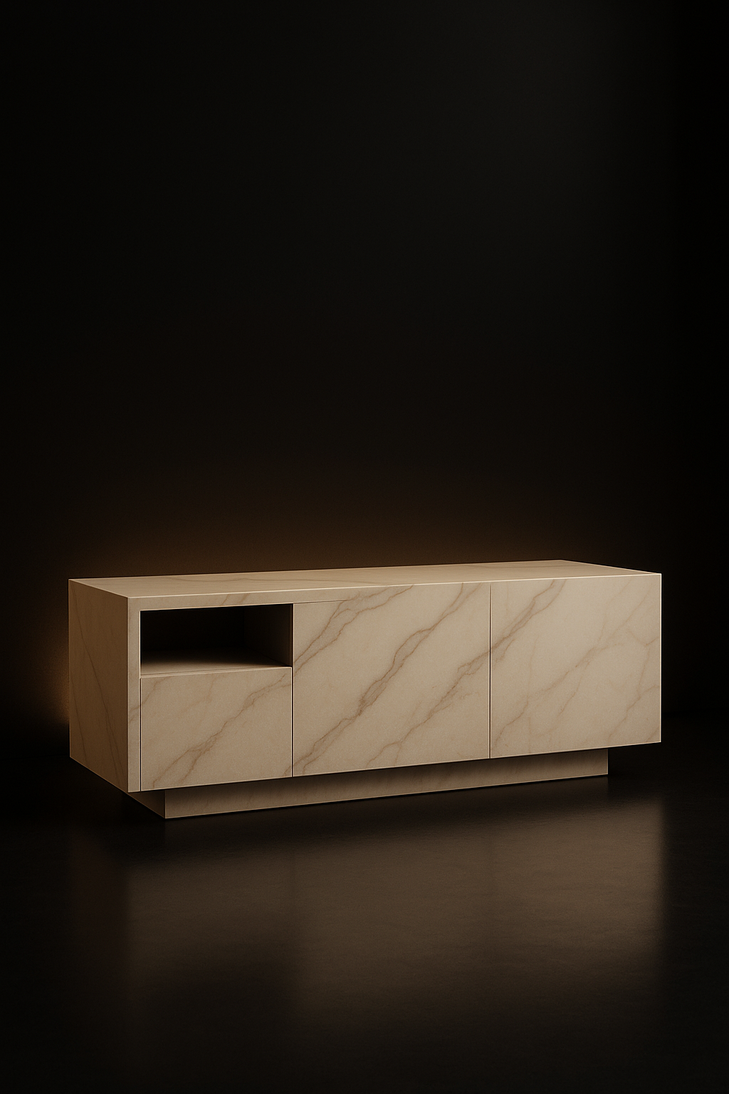 Quartz Console-Media Unit by Satguru Creations