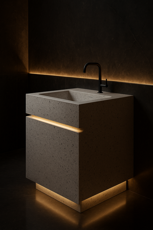 Strata Freestanding Vanity by Satguru Creations